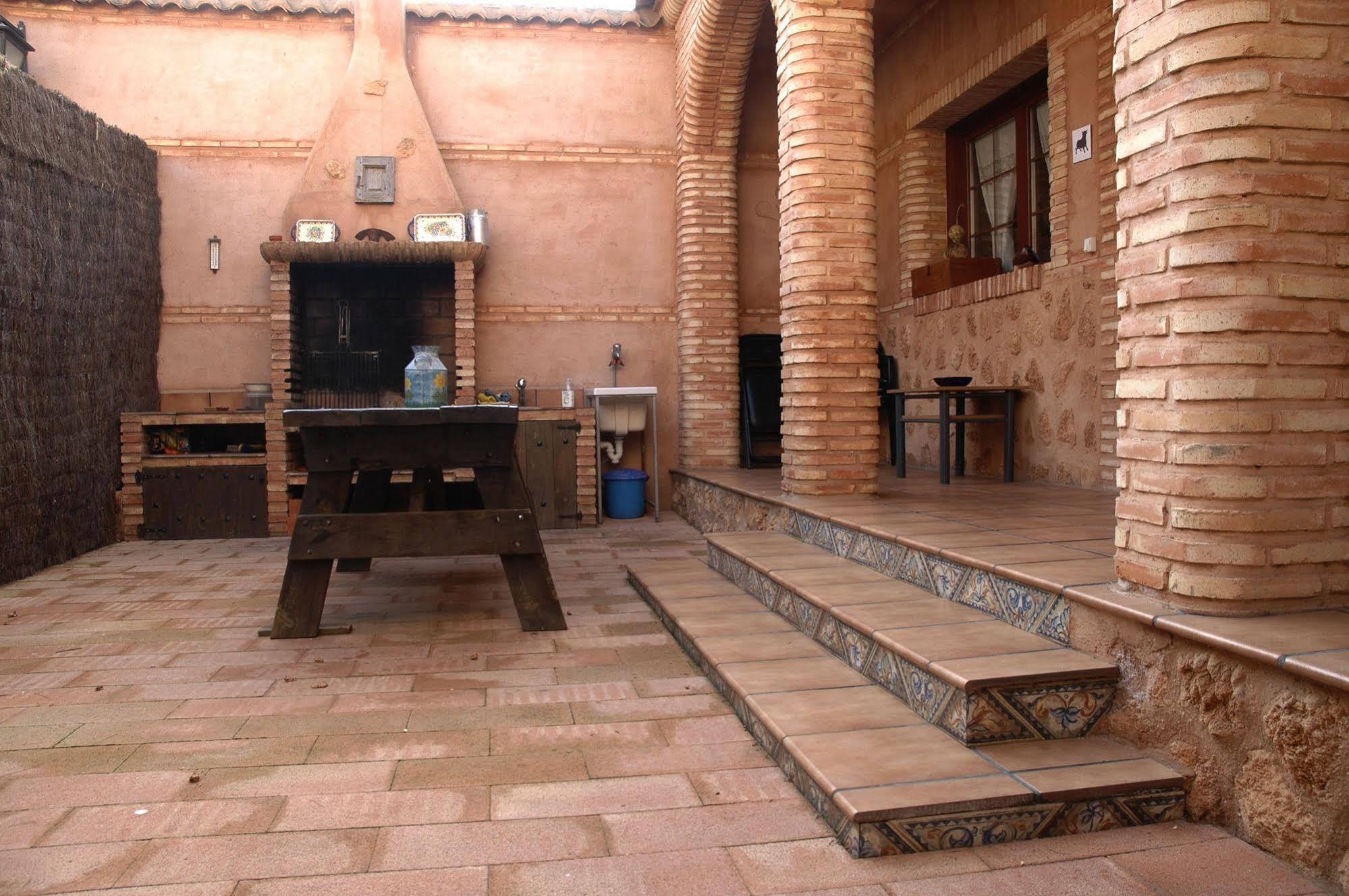 Casa Rural De Estilo Rustico Con Spa 알마그로 외부 사진